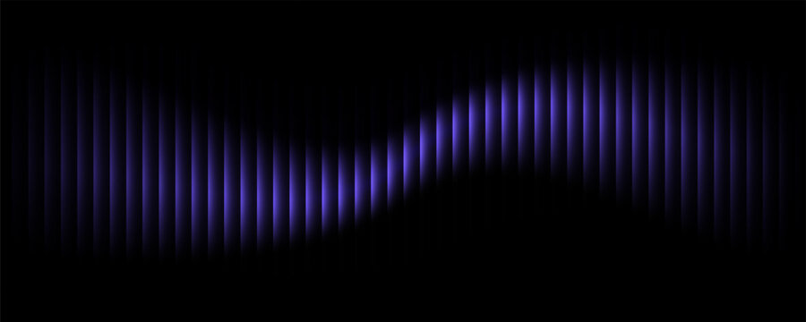 Ribbed fractal glass texture with dreamy purple and black gradient, futuristic elegant mysterious background, bold dynamic design blending bright colors with geometric symmetry, modern vector
