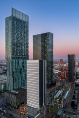 Fototapeta premium Deansgate Tram Station in Manchester