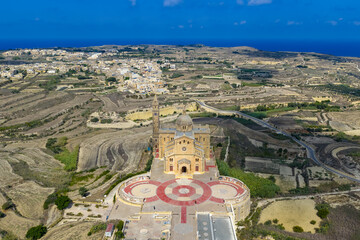 Ta' Pinu Basilica (Basilica of the National Shrine of the Blessed Virgin) - Gharb, Malta © demerzel21