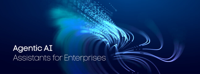 Background abstract wave for ai data digital and network intelligence blue. Tech line 3d for bg ripple technology and flow neon sustainable. Concept voice future for pattern light sound and big.