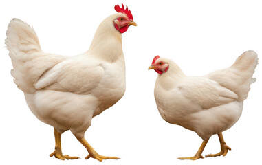 Fototapeta premium organic chicken png farm poultry chicken png natural chicken bird png transparent background image