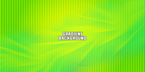 Abstract Green and Lime Gradient Background with Tech Mesh and Stripes © Rohib
