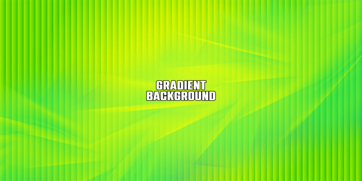 Abstract Green and Lime Gradient Background with Tech Mesh and Stripes