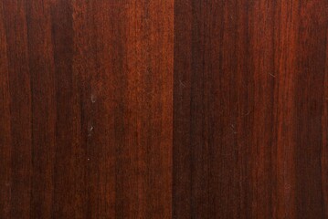 Polished dark wood surface texture - variant 1 © Sick