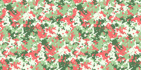 Abstract pastel camouflage pattern.  Perfect for fashion, textile design, or as a vibrant background. © Olena