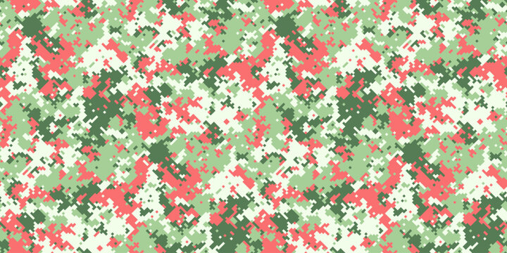 Abstract pastel camouflage pattern.  Perfect for fashion, textile design, or as a vibrant background.
