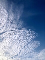 blue sky with clouds