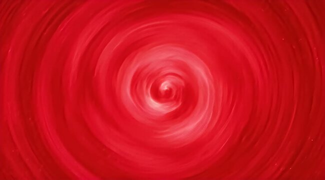 Abstract swirling red background with soft focus and smooth curves