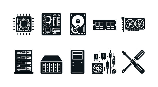 Vector Hardware Components Hardware Components Images – Browse 1,535,410 Stock Photos, Vectors ...