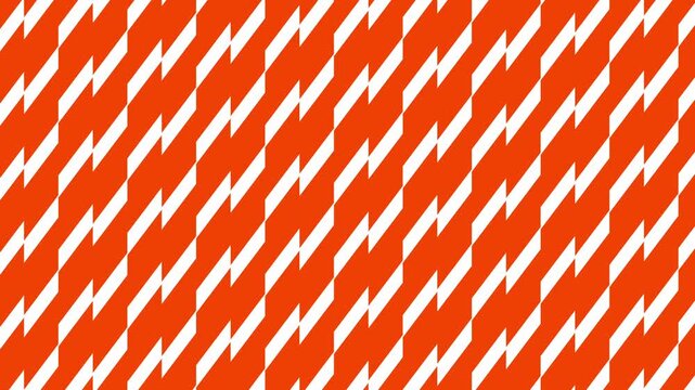 Vibrant Orange and White Geometric Pattern Background - Modern Abstract Design
