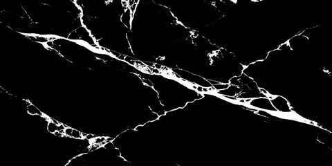 "Elegant black marble texture with striking white veins. Perfect for backgrounds, modern interior design, luxury product mockups, and digital graphics requiring a high-contrast natural stone effect" © Sadiya