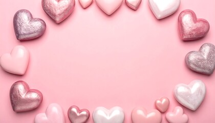 A Heart Frame Decoration for Valentines Day and Celebrations.