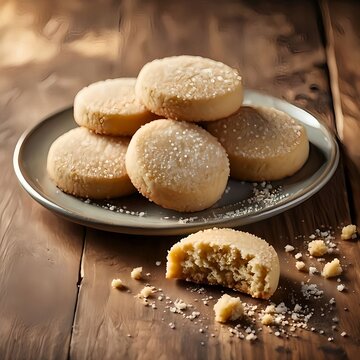 Polvorones Mexican Crumbly Sugar Cookies