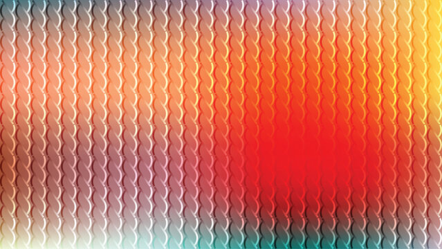 Abstract colorful background with red and orange textured circles resembling fabric leather and basketball surface pattern