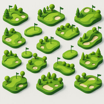 golf fild icon