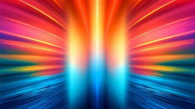 Holographic gradient grating art abstract background