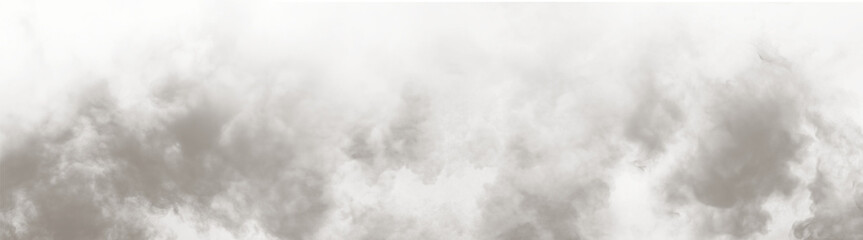 Naklejka premium Burnt Fog Mist Smoke Texture Overlay Isolated on Transparent Background