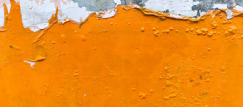 abstract background with orange bubbles
