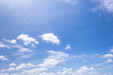 Fototapeta premium clear blue sky background,clouds with background.