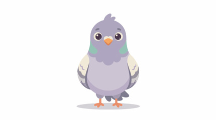 blue bird with a red bow