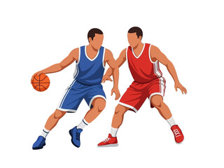 Obraz premium basketball player with ball