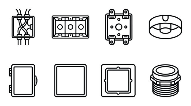 Electrical metallic tubing boxes collection of junction boxes and covers construction equipment