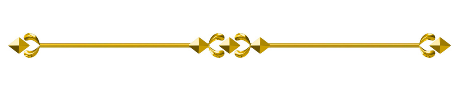 devider line gold classic