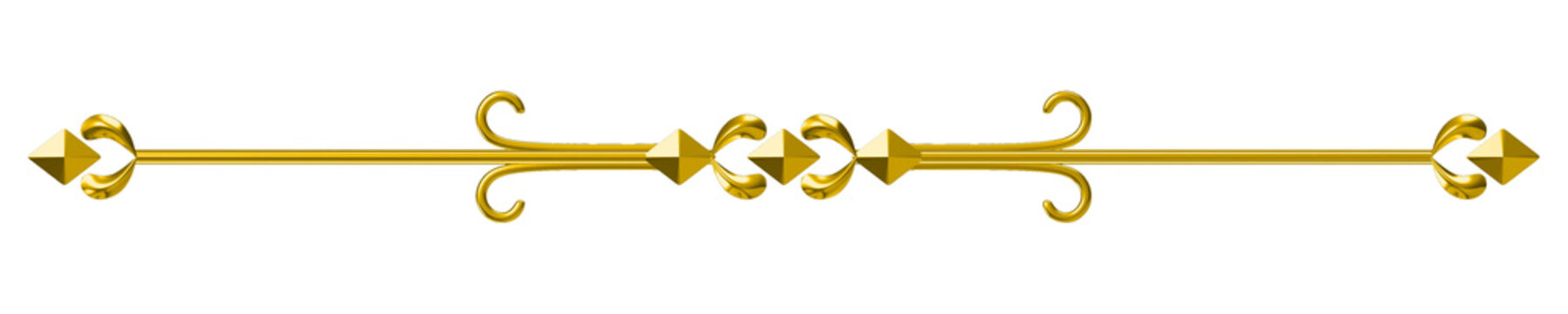 devider line gold classic