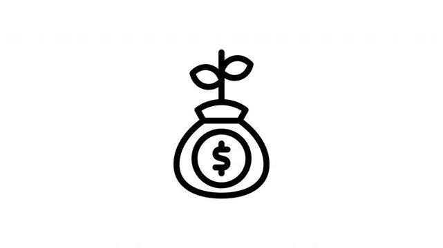 investment animated icon