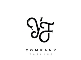 Fototapeta premium Elegantmonogramlogowithinterconnectedlettersandsimpletypographyisolatedontransparentbackgroundforcompanybranding