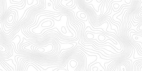 Abstract topographic map lines seamless vector pattern great for backgrounds and textures © Romana