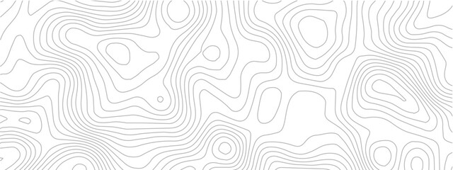 Creative Abstract Mapping Design with Seamless Contour Lines Depicting Mountain Ridges and Ocean Depths in a Stylized Geometric Grid © Romana