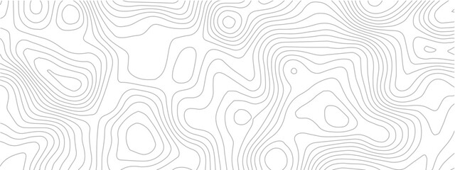 Creative Abstract Mapping Design with Seamless Contour Lines Depicting Mountain Ridges and Ocean Depths in a Stylized Geometric Grid © Romana