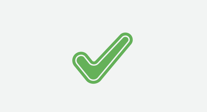 Green Checkmark Icon Symbol.