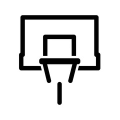 Basketball Hoop Icon Vector Art © Apel