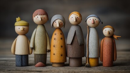 Wooden figurine wooden figure wooden toy wooden doll wooden person wooden character wooden model wooden shape wooden object wooden sculpture.