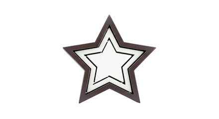 Obraz premium Nested star shape