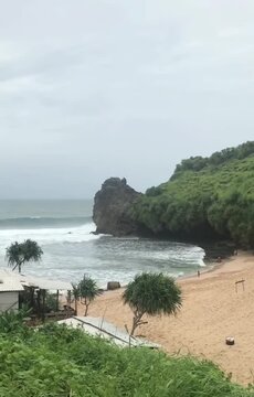 beach and sea