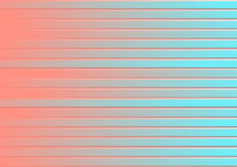 Fototapeta premium Contrast blue and pink geometric abstract background with minimal stripes. Pastel minimal vector design