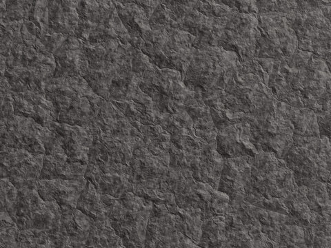 Heavy grey granite rock surface with deep natural fissures and rough mineral patterns