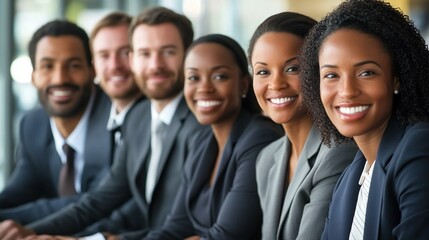 Diverse Group of Professionals in a Meeting