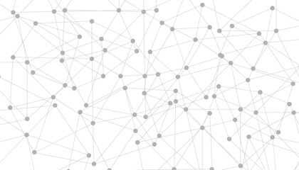 Abstract technology dot and line connection digital hi tech design concept background. Space for text. Vector illustration © Rayhan