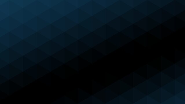 Dark Navy Blue Polygon Geometric Corporate Technology Background with Abstract Triangle Pattern and Modern Business Gradient