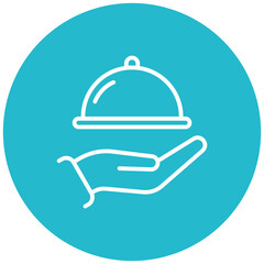 Fototapeta premium Catering Icon