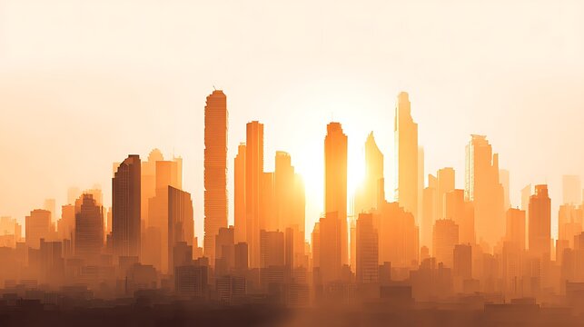 Photo of city skylines st sunrise 