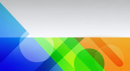 Obraz premium Modern athletic abstract background with dynamic shapes and vibrant colors from an aerial viewpoint