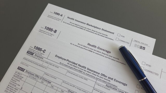 Form 1095-A, 1095-B, 1095-C combined
