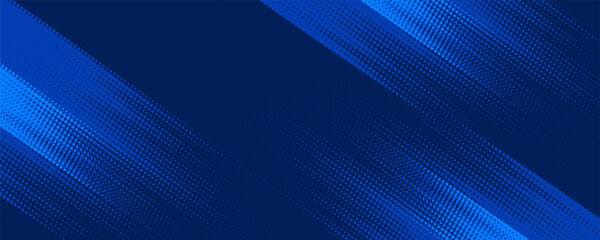 Creative blue halftone pattern with gradient transitions and textured grunge overlay for trendy graphic layouts.