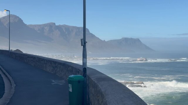 View of Camps Bay and the 12 Apostles from Bantry Bay.