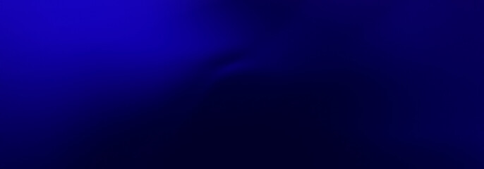 Obraz premium dark blue gradient abstract background with an ultra-wide (panoramic) format and a grain texture or luxury matte material surface.